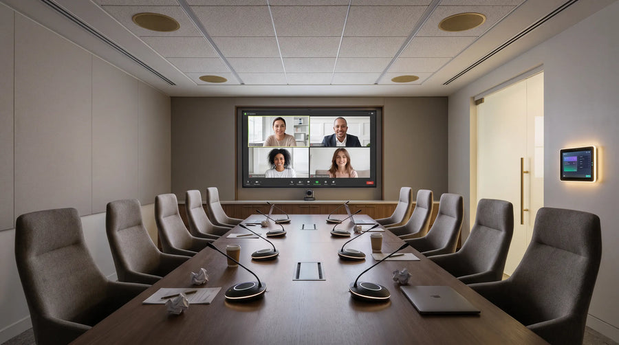 Tech Startup Boardroom