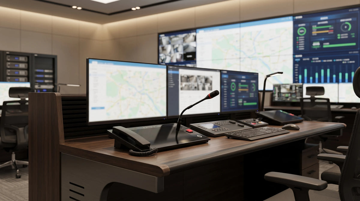 HUSHAN_PUBLIC_ADDRESS_20260720|compact-pa-controller-voa-2000b|ai-scene|VOA-2000B AI-assisted application scene based on real product reference