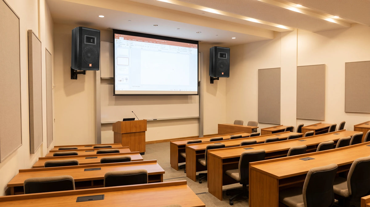 HUSHAN_CLASSROOM_20260720|md-series-speaker-md80|ai-application-wide|MD80 classroom speaker application scene based on real product reference