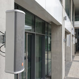 HUSHAN_PUBLIC_ADDRESS_20260720|outdoor-column-speaker-gb-530|ai-scene|GB-530 AI-assisted application scene based on real product reference