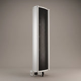 HUSHAN_PUBLIC_ADDRESS_20260720|outdoor-ip-column-speaker-sz-b30ip|ai-main|SZ-B30IP AI-assisted studio product image based on real product reference