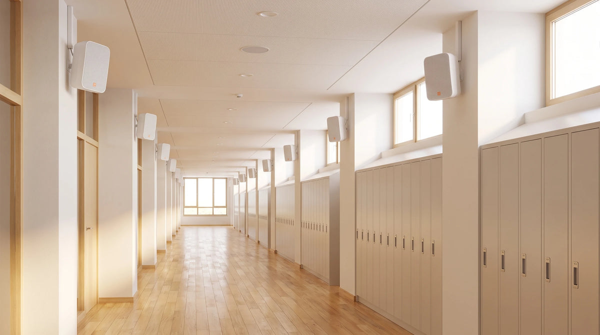 HUSHAN_PUBLIC_ADDRESS_20260720|wall-mount-speaker-bgs-15w|ai-scene|BGS-15W AI-assisted application scene based on real product reference