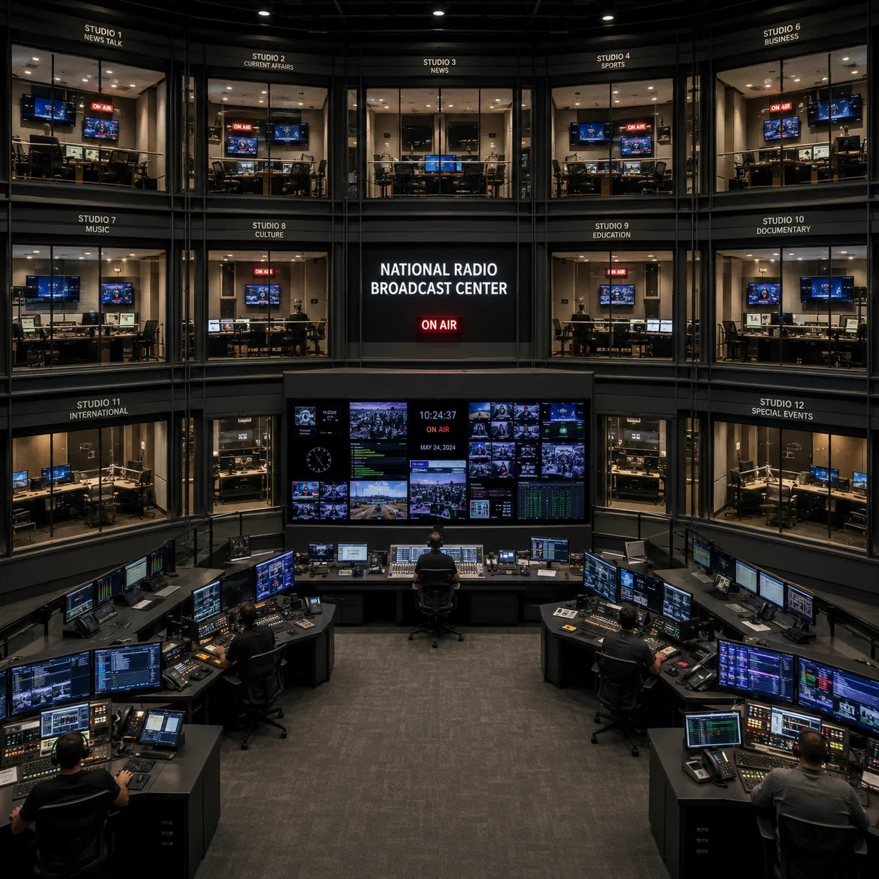 Representative National Public Radio — 12-Studio Complex application