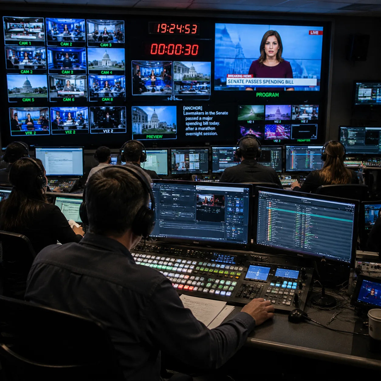 Representative Metropolitan TV — News Production Center application
