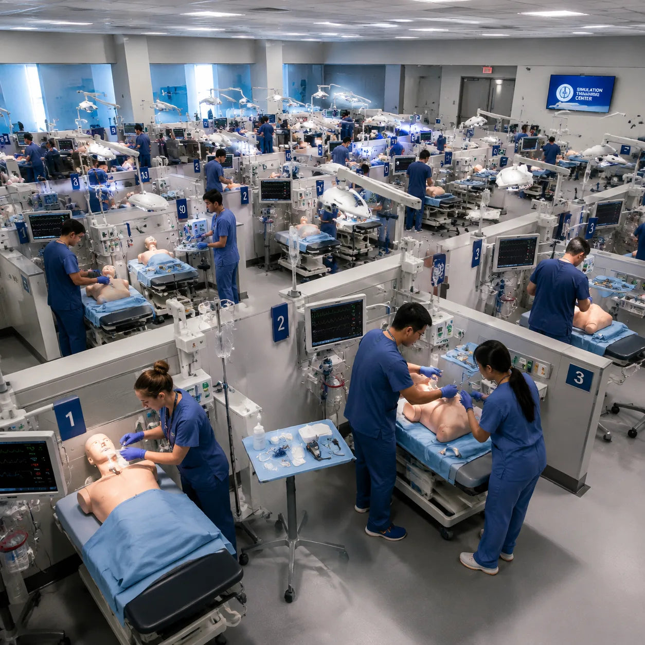 Representative Medical University — Surgical Simulation Center application