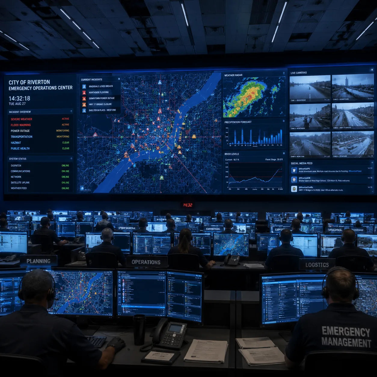 Representative National Emergency Operations Center application