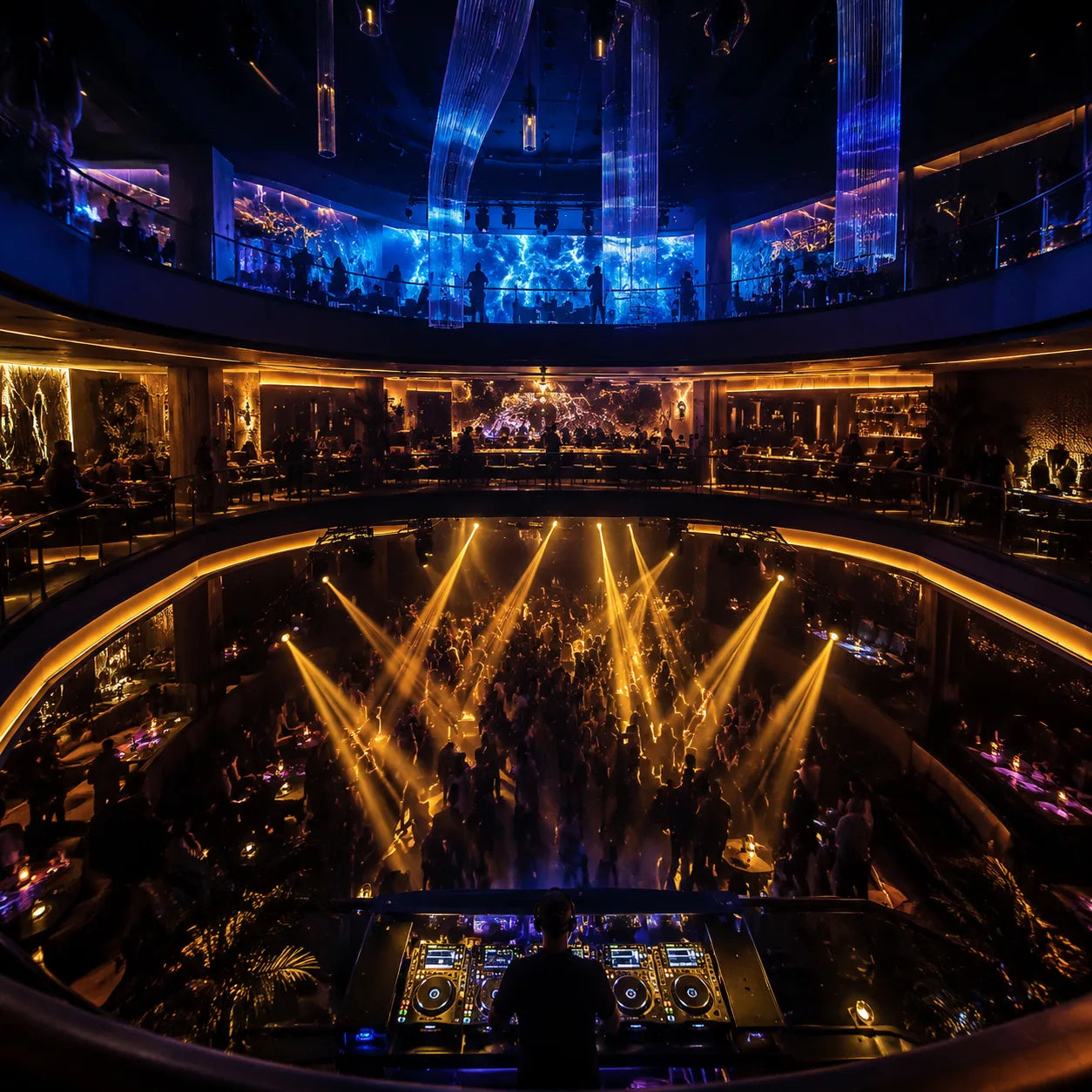 Representative Club Ozone — 3-Floor Nightclub Complex application