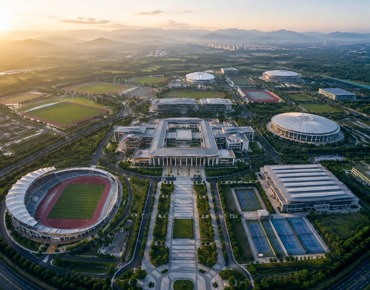 Representative Olympic Training Center — Multi-Venue Campus application